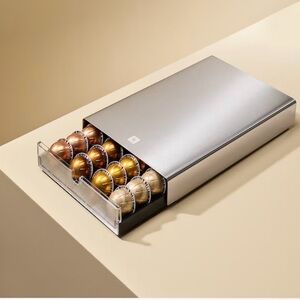 Authentic Nespresso capsule drawer dispenser